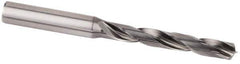 Kennametal - 16.5mm, 135° Point, Spiral Flute, Solid Carbide Taper Length Drill Bit - Multilayer AlCr Finish, 135mm Flute Length, 185mm OAL, Series B256A-YPC - USA Tool & Supply