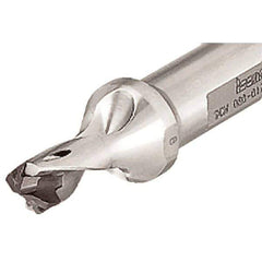 Iscar - 0.236" to 1/4" Diam, 1.5xD, 0.35" Max Depth, 1/2" Shank Diam, 2.76" OAL, Replaceable-Tip Drill - FCP, ICK, ICK-2M, ICM, ICN, ICP, iCP-2M Insert, 6 Seat Size, 91105189 Toolholder, Series SumoCham - USA Tool & Supply
