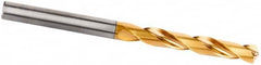 Kennametal - 15/32" 135° Spiral Flute Solid Carbide Taper Length Drill Bit - USA Tool & Supply