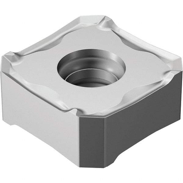Sandvik Coromant - 345L1305 PM Grade 1130 Carbide Milling Insert - AlTiCrN Finish, 5.6mm Thick, 13mm Inscribed Circle, 0.8mm Corner Radius - USA Tool & Supply