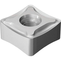 Sandvik Coromant - N331.1D13 PM Grade 1130 Carbide Milling Insert - AlTiCrN Finish, 6.55mm Thick, 13.4mm Inscribed Circle, 0.8mm Corner Radius - USA Tool & Supply