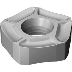 Sandvik Coromant - 357R2408 PM Grade 1130 Carbide Milling Insert - AlTiCrN Finish, 7.94mm Thick, 24.4mm Inscribed Circle, 1mm Corner Radius - USA Tool & Supply