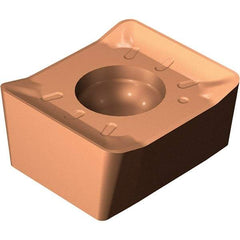 Sandvik Coromant - N331.1A11 M30 Grade 1020 Carbide Milling Insert - TiAlN Finish, 4.95mm Thick, 0.8mm Corner Radius - USA Tool & Supply