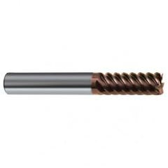 3/4" Dia. - 4" OAL - 45° Helix Nano-SI Carbide End Mill - 8 FL - USA Tool & Supply