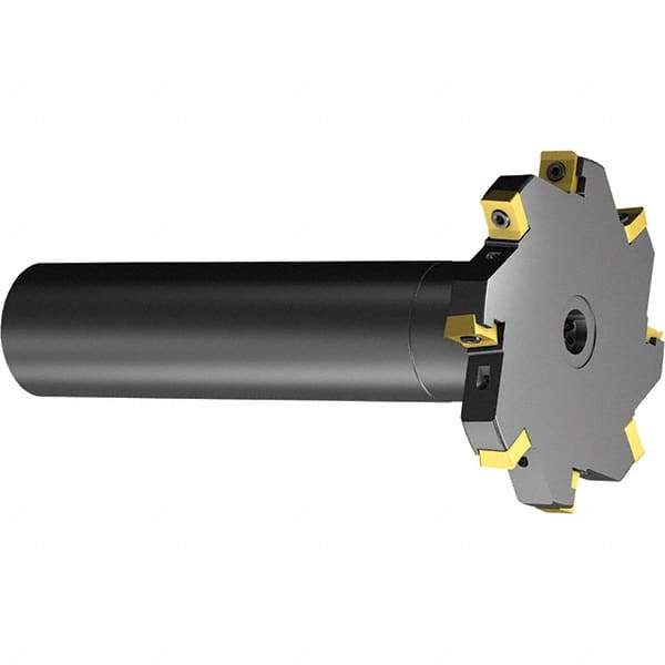 Sandvik Coromant - 0.3937" Cutting Width, 0.5512" Depth of Cut, 0.7874" Hole Diam, 6 Tooth Indexable Slotting Cutter - Right Hand Cutting Direction - USA Tool & Supply