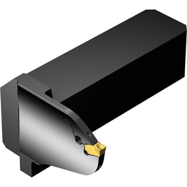 Sandvik Coromant - Right Hand, 38.1mm Max Depth of Cut, Indexable Grooving Tool Holder - 25.4mm Shank Height, 25.4mm Shank Width, Through Coolant - USA Tool & Supply