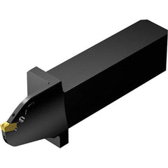 Sandvik Coromant - Right Hand, 38.1mm Max Depth of Cut, Indexable Grooving Tool Holder - 25.4mm Shank Height, 25.4mm Shank Width, Through Coolant - USA Tool & Supply