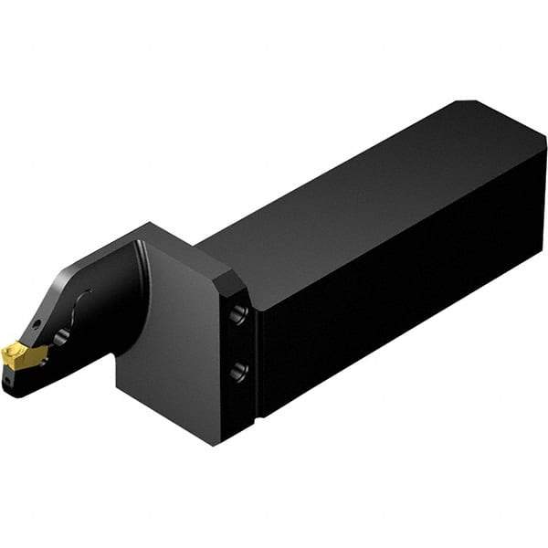 Sandvik Coromant - Left Hand, 20.32mm Max Depth of Cut, Indexable Grooving Tool Holder - 25.4mm Shank Height, 25.4mm Shank Width, Through Coolant - USA Tool & Supply