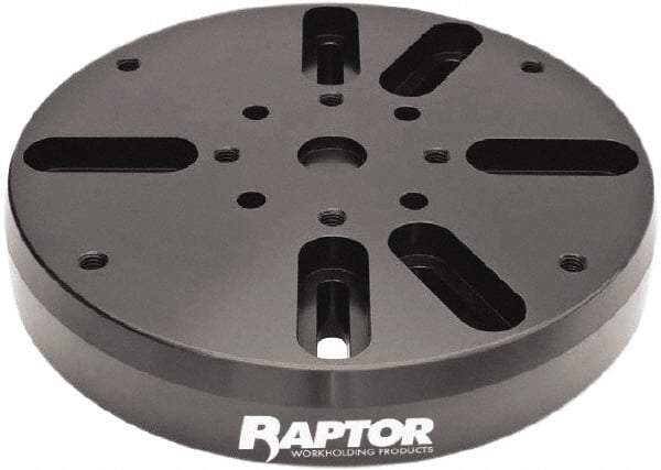 Raptor Workholding - 11.95" Jaw Width, 2" High Riser - For Use with 4 & 5 Axis Workholding Systems - USA Tool & Supply