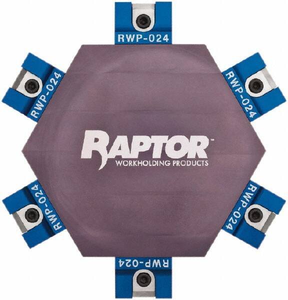 Raptor Workholding - 3/4" Jaw Width, 1-1/2" High Dovetail Vise - For Use with 4 & 5 Axis Workholding Systems - USA Tool & Supply