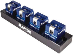 Raptor Workholding - 3/4" Jaw Width, 2-7/8" High x 13" Long x 4" Wide Dovetail Vise - For Use with 4 & 5 Axis Workholding Systems - USA Tool & Supply