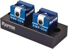 Raptor Workholding - 3/4" Jaw Width, 4" High x 8-1/2" Long x 4" Wide Dovetail Vise - For Use with 4 & 5 Axis Workholding Systems - USA Tool & Supply