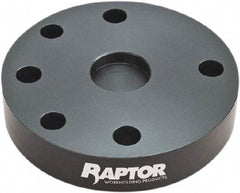 Raptor Workholding - 1" Jaw Width, 1" High Riser - For Use with 4 & 5 Axis Workholding Systems - USA Tool & Supply