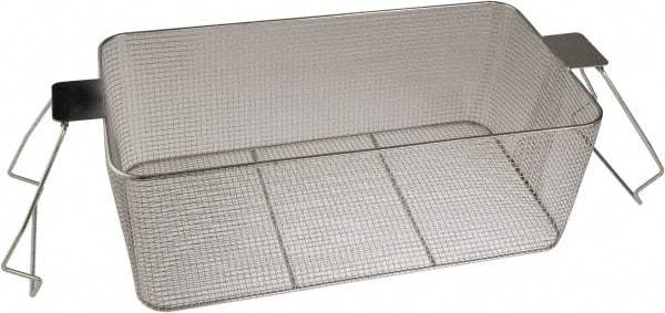 CREST ULTRASONIC - Stainless Steel Parts Washer Basket - 5.177" High, Use with Parts Washers - USA Tool & Supply