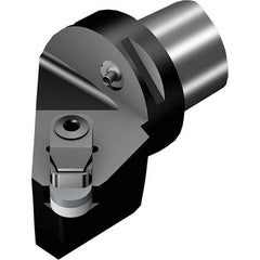 Sandvik Coromant - Left Hand Cut, Size C6, RNGN 12 03 00 Insert Compatiblity, Modular Turning & Profiling Cutting Unit Head - 45mm Ctr to Cutting Edge, Through Coolant, Series T-Max - USA Tool & Supply
