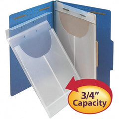 SMEAD - 9 x 14", Legal/Letter, Clear, File Jacket - USA Tool & Supply