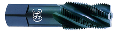 1/16-27 Dia. - 4 FL - HSS - Steam Oxide Standard Spiral Flute Pipe Tap - USA Tool & Supply