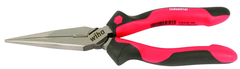 8" SOFTGRIP LONG NOSE PLIERS - USA Tool & Supply