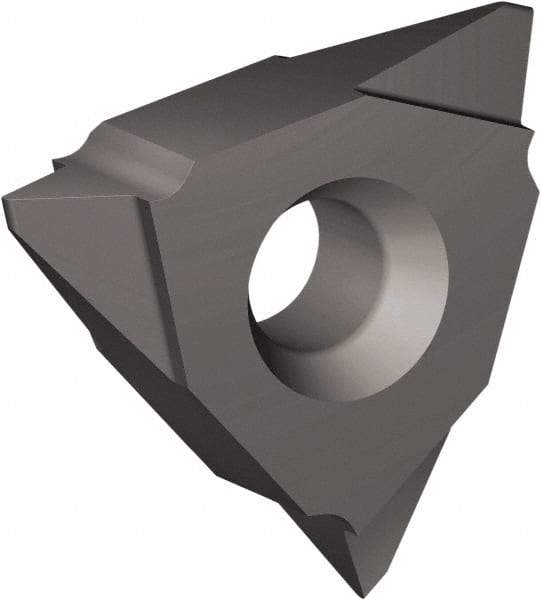 Vargus - 3VER16 UN Grade VTX External On Edge Threading Insert - TiAlN Finish, 3/8" Inscribed Circle, Right Hand Cut - USA Tool & Supply