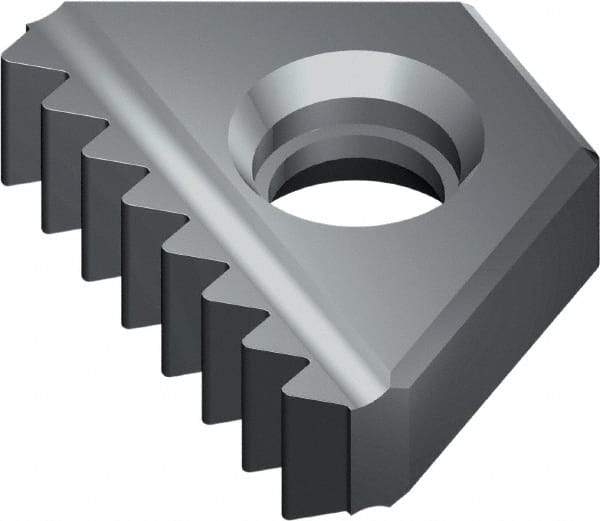 Vargus - 1.5mm Pitch, Internal Thread, ISO Standard, 3I VTX Grade Thread Mill Insert - Carbide, TiAlN Coating - USA Tool & Supply