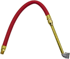 Milton - Inflator Gauge Hose Whip - Use with Milton 500 Series Inflator Gauges - USA Tool & Supply