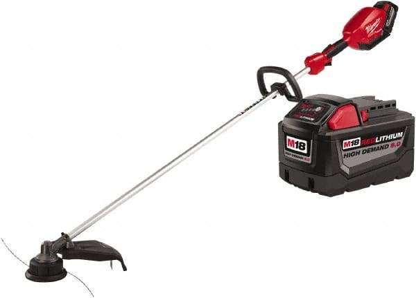 Milwaukee Tool - Battery String Trimmer - 18 Volts - USA Tool & Supply