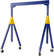 Vestil - 8,000 Lb Load Capacity, Steel Gantry Crane - 15' Span - USA Tool & Supply
