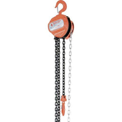 Vestil - 2,000 Lb Lifting Capacity, 20' Lift Height, Hand Hoist - Made from Chain - USA Tool & Supply