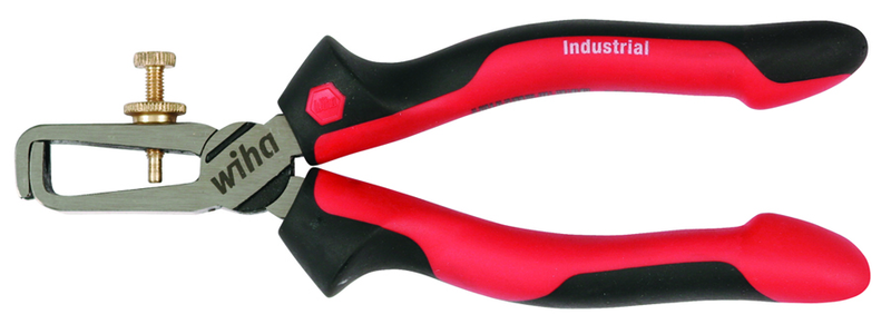 6.3 SOFT GRIP IND WIRE STRIPPER - USA Tool & Supply