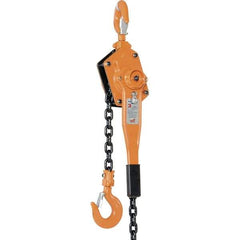 Vestil - 6,000 Lb Lifting Capacity, 5' Lift Height, Lever Hoist - Made from Chain - USA Tool & Supply