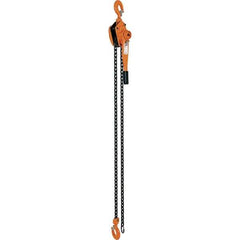 Vestil - 6,000 Lb Lifting Capacity, 10' Lift Height, Lever Hoist - Made from Chain - USA Tool & Supply