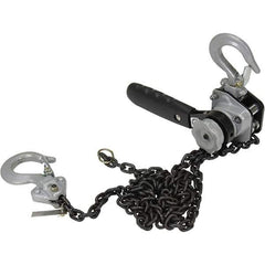 Vestil - 500 Lb Lifting Capacity, 5' Lift Height, Lever Hoist - Made from Chain - USA Tool & Supply