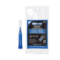 Vibra-Tite - 1.8 mL Tube, Blue, Oil Tolerant Threadlocker - USA Tool & Supply