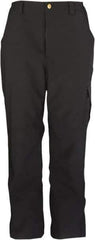 Viking - Size S, Black, Waterproof Pants - 6 Pockets, Zipper with Hook & Loop Ankle, Hook & Loop Wrist - USA Tool & Supply