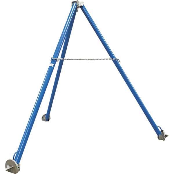 Vestil - 1 Ton Load Capacity Tripod High Stand - 107-3/4" High - USA Tool & Supply