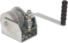 Vestil - 1,500 Lb Cable Limit Industrial Winch - USA Tool & Supply