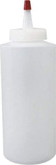 PRO-SOURCE - 12 oz Polyethylene Bottle with Applicator - Clear - USA Tool & Supply