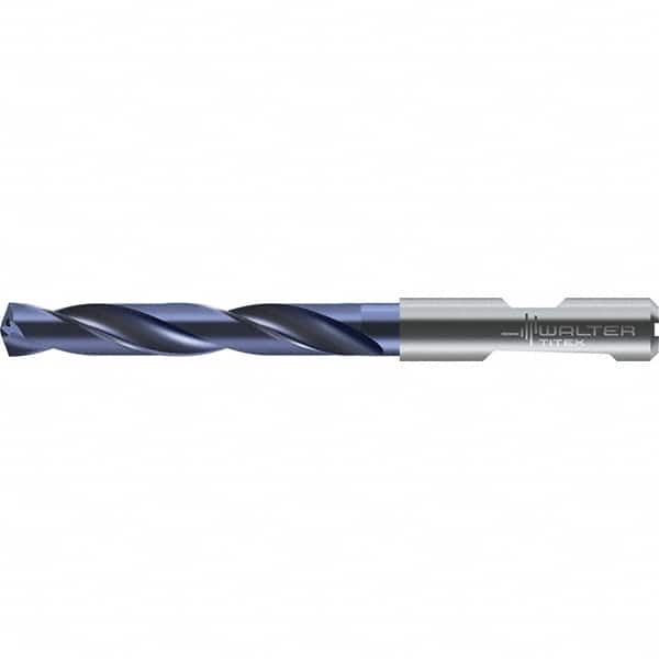 Walter-Titex - 7.7mm 140° Solid Carbide Jobber Drill - USA Tool & Supply