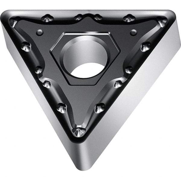 Walter - TNMG333 MM5 Grade WSM30S Carbide Turning Insert - TiALN/Al2O3 Finish, 60° Triangle, 3/8" Inscr Circle, 3/16" Thick, 0.047" Corner Radius - USA Tool & Supply