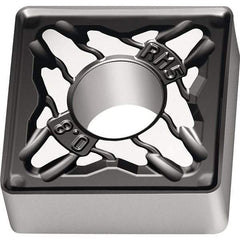 Walter - SNMG644 RM5 Grade WSM30S Carbide Turning Insert - TiALN/Al2O3 Finish, 90° Square, 3/4" Inscr Circle, 1/4" Thick, 0.063" Corner Radius - USA Tool & Supply