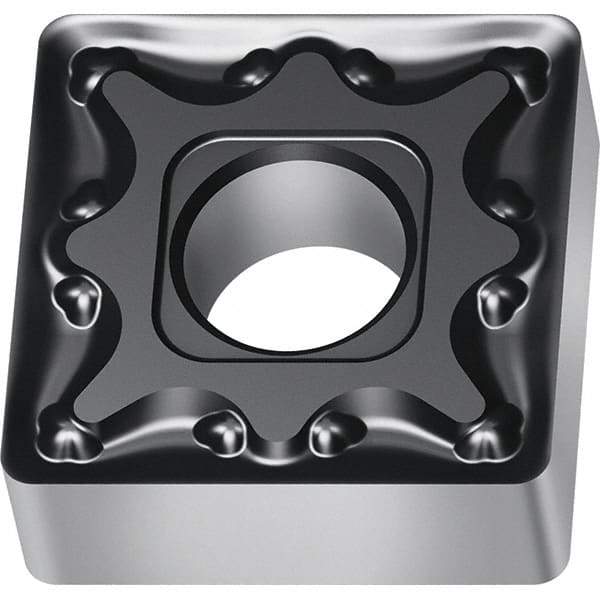 Walter - SNMG431 MM5 Grade WSM20S Carbide Turning Insert - TiALN/Al2O3 Finish, 90° Square, 1/2" Inscr Circle, 3/16" Thick, 0.016" Corner Radius - USA Tool & Supply