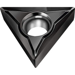 Walter - TCGT1.21.20.2 FN2 Grade WNN10 Carbide Turning Insert - Proprietary Finish, 60° Triangle, 5/32" Inscr Circle, 5/64" Thick, 0.004" Corner Radius - USA Tool & Supply