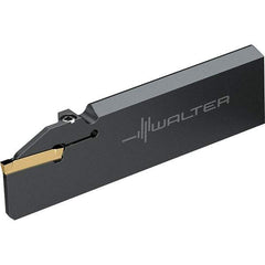 Walter - 32mm Blade Height, 1/4" Blade Width, 110mm OAL, Right Hand Cut, Single End Indexable Cut-Off Blade - 33mm Max Depth of Cut, G1041 Blade, GX Series - USA Tool & Supply