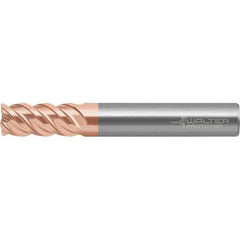 Walter-Prototyp - 1/8", 3 Flute, Single End, Solid Carbide, 0.3675mm Corner Radius End Mill - 2-1/2" OAL, 50° Helix, Right Hand Flute, 13mm LOC, Right Hand Cut - USA Tool & Supply