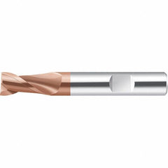 Walter-Prototyp - 15.88mm, 32mm LOC, 15.88mm Shank Diam, 88.9mm OAL, 2 Flute, Solid Carbide Square End Mill - AlCrN Finish, 35° Helix, Right Hand Cut, Right Hand Flute, Series MC232.W-2-D - USA Tool & Supply