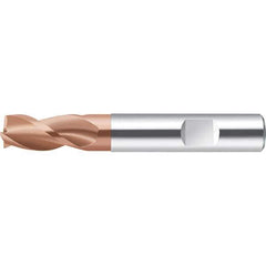 Walter-Prototyp - 20mm, 52mm LOC, 20mm Shank Diam, 104mm OAL, 3 Flute, Solid Carbide Square End Mill - AlCrN Finish, Spiral Flute, 35° Helix, Right Hand Cut, Right Hand Flute, Series MC232 - USA Tool & Supply