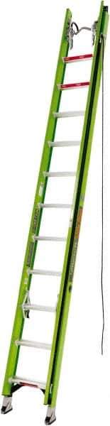 Little Giant Ladder - 24' High, Type IAA Rating, Fiberglass Extension Ladder - 375 Lb Capacity, 22' Working Length - USA Tool & Supply