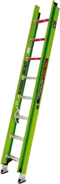 Little Giant Ladder - 16' High, Type IAA Rating, Fiberglass Extension Ladder - 375 Lb Capacity, 14' Working Length - USA Tool & Supply