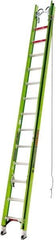 Little Giant Ladder - 28' High, Type IAA Rating, Fiberglass Extension Ladder - 375 Lb Capacity, 24' Working Length - USA Tool & Supply
