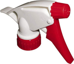 PRO-SOURCE - Plastic Trigger Sprayer - Red/White, 7-1/4" Dip Tube Length - USA Tool & Supply